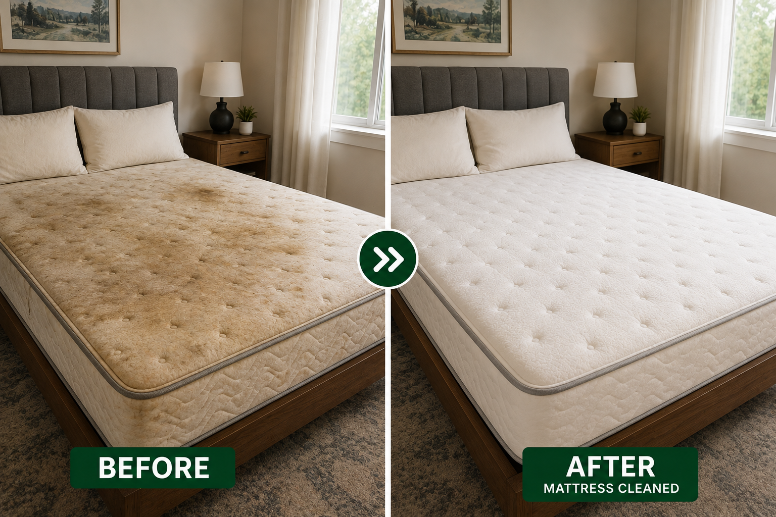 How to Remove Stains and Odours from a Mattress